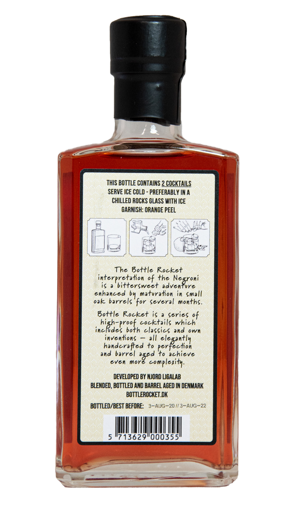 Bottle Rocket Negroni Njord LIGALAB The official Spirit Of Njord website