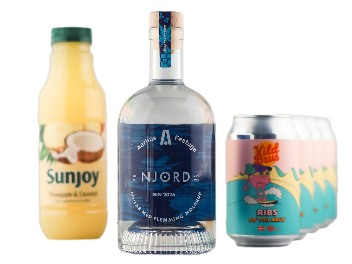Aarhus Kolo Colada cocktailsæt