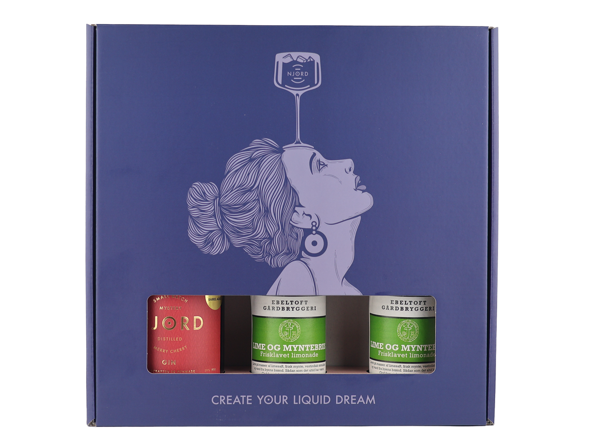 Cherry Christmas Cocktail gift box