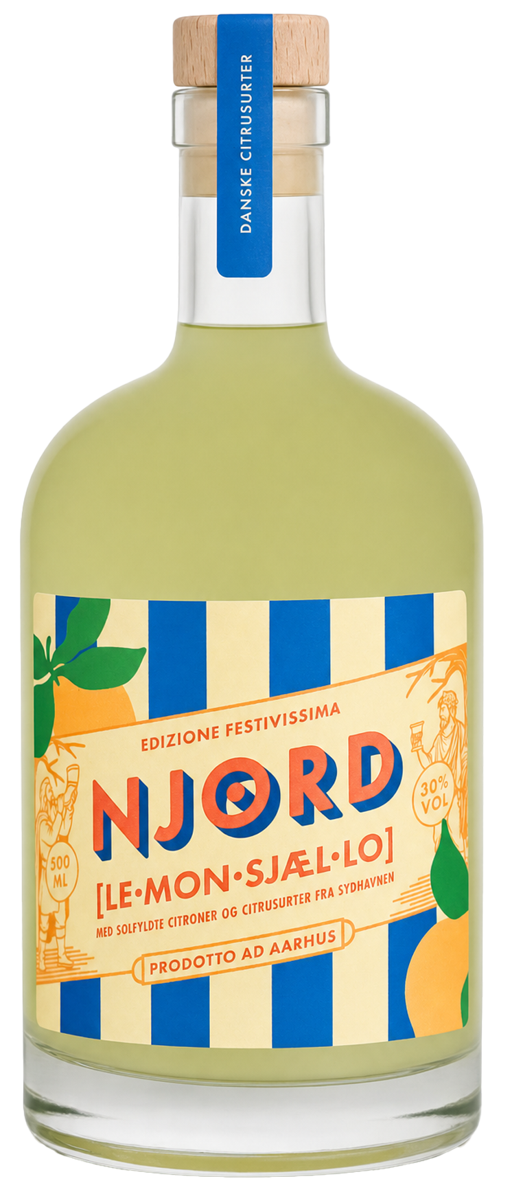 Njord lemonsjællo - citronlikør 