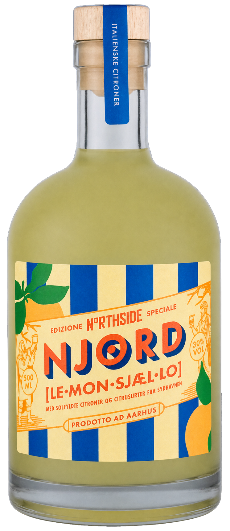 Njord lemonsjællo - citronlikør 