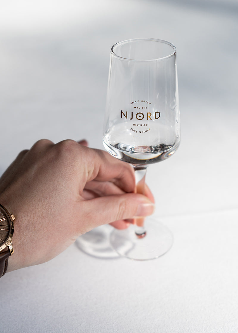Njord mouth-blown crystal tasting glass