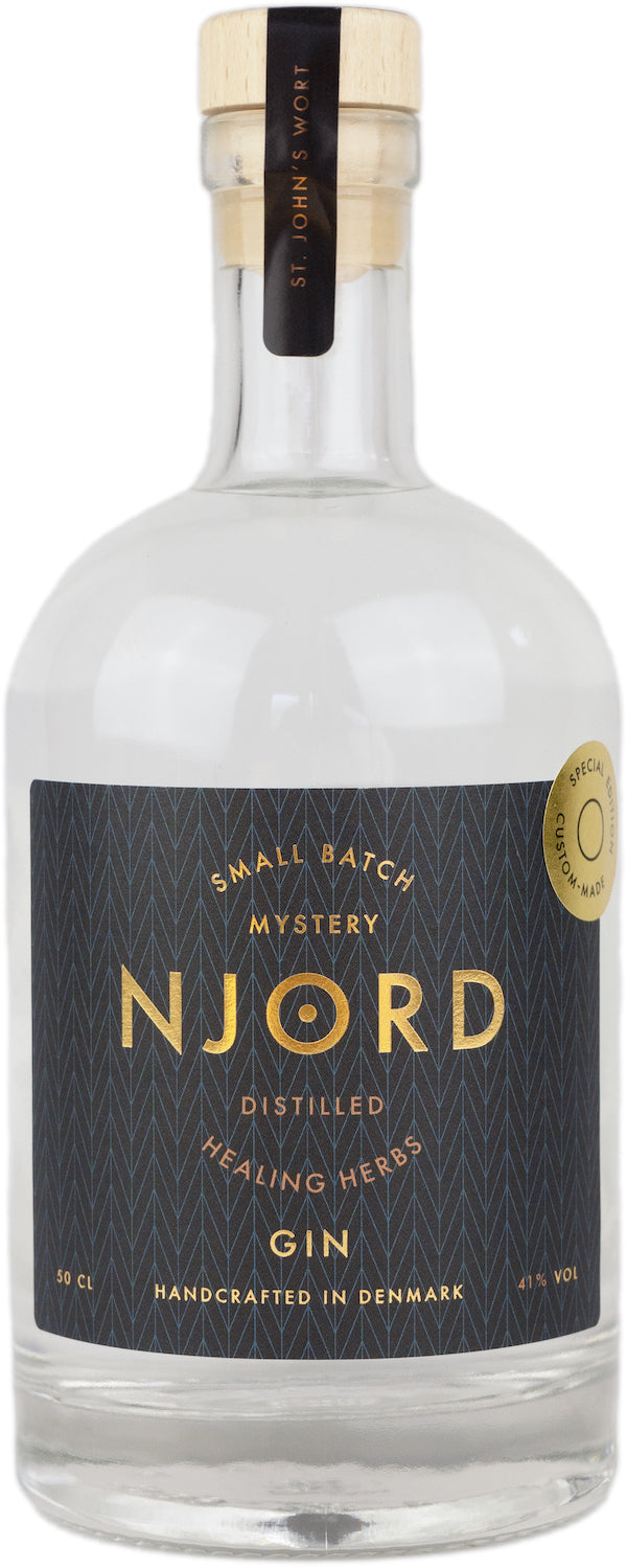 Njord gin Distilled Healing Herbs-Front